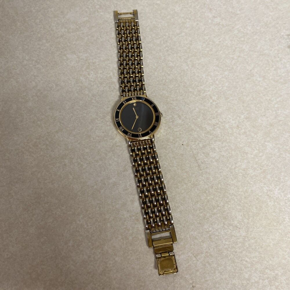 Seiko Quartz 7N29-6A09 Goldtone Date Watch